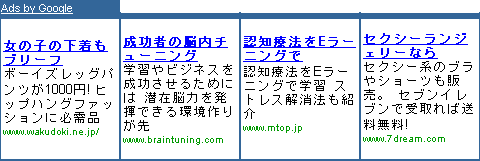 ミニスカートの幾何学