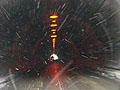 トンネル入り口の雪