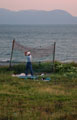 今日見た夕暮れ with Nikon D70