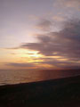 海辺の夕焼け