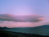 海辺の夕焼け