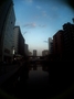 夕暮れ